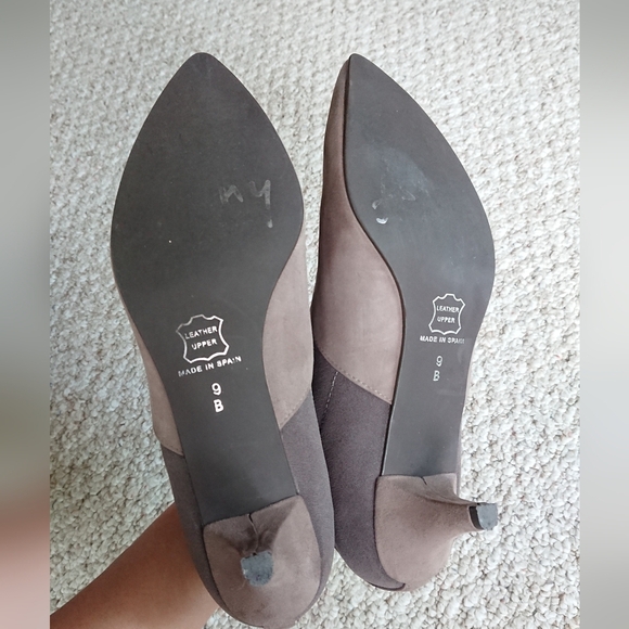 French Sole FS/NY Taupe Suede Ankle boots size 8.5 - Picture 14 of 14